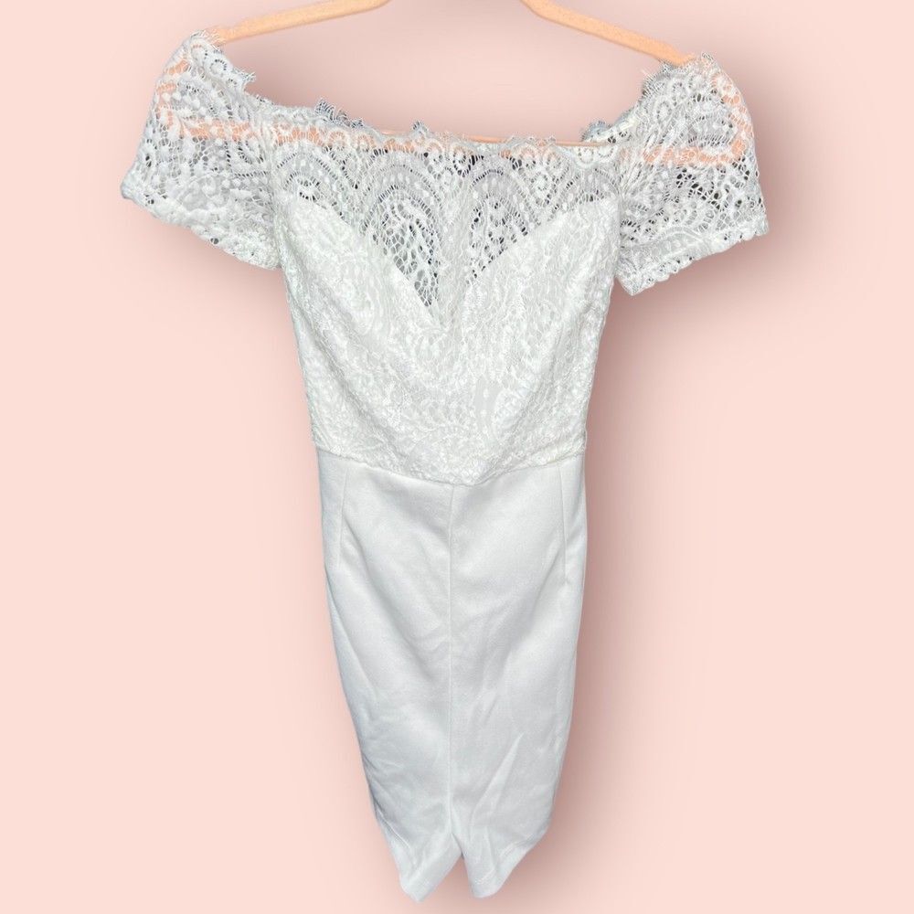 Who I Am Romper Sz 10 Bridal Party Wedding Outfit